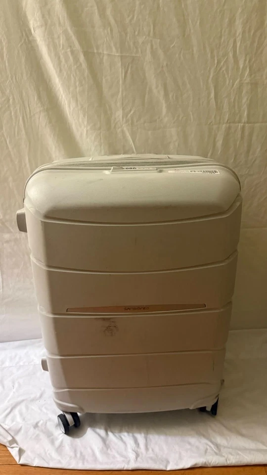 $480 Samsonite Outline Pro 25" Hard Medium Check In Spinner Luggage TSA Grey - Image 4 of 4