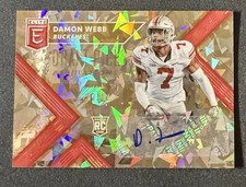 2018 Panini Elite Draft Picks - Draft Picks Damon Webb #230 Aspirations Gold /10