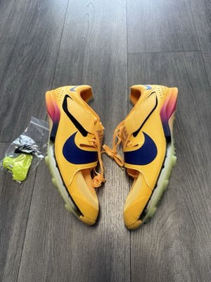 Nike Zoom Long Jump Elite Citron Pulse Mens Track Spikes FZ9326-800 Size 9 New