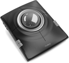 BN Nulea M512  Wireless  Ergonomic 55mm Trackball Mouse. 4 Level adj. SILVER