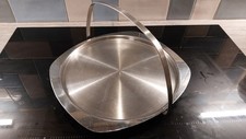 Vintage Chichester Stainless Steel Cake Or Sandwich Stand With Foldable Handle