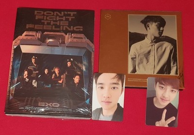 EXO K-POP DON'T FIGHT THE FEELING + EXODUS D.O Photobook Album DO KYUNGSOO BTS
