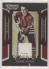 2008 Donruss Americana Sports Legends Mirror Red Materials Pierre Pilote HOF a8r