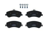 Kamoka Bremsbelagsatz Scheibenbremse JQ101385 FüR Mercedes Glk Klasse X204 200