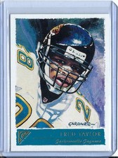 Fred Taylor , 2001 Topps Gallery Football  Card  #19 (A)