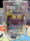 TAG 9 Pokemon S-Chinese Tag Team Gengar & Mimikyu GX RR CSM2bC-033/150