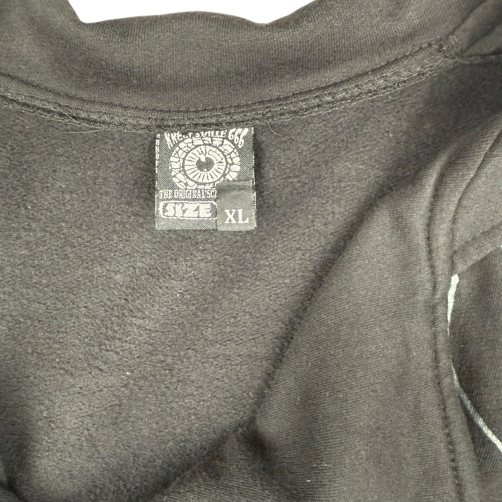 Kreepsville 666 Spider Web Skull Zip XL Gothic Horror Black Jacket Emo Halloween image 3