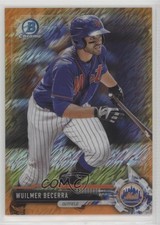 2017 Bowman Chrome Prospects Orange Shimmer Refractor 9/25 Wuilmer Becerra fm0
