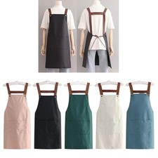 Grembiule PVC Impermeabile Regolabile con Due Tasche Frontali per Uso Officina