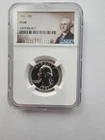 SILVER 1961  PF69  WASHINGTON QUARTER GRADED NGC 25C P MINT 90% AG COIN