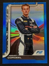 2025 Topps Chrome Formula 1 F1 Amaury Cordeel #36 Blue Refractor /150 🔥