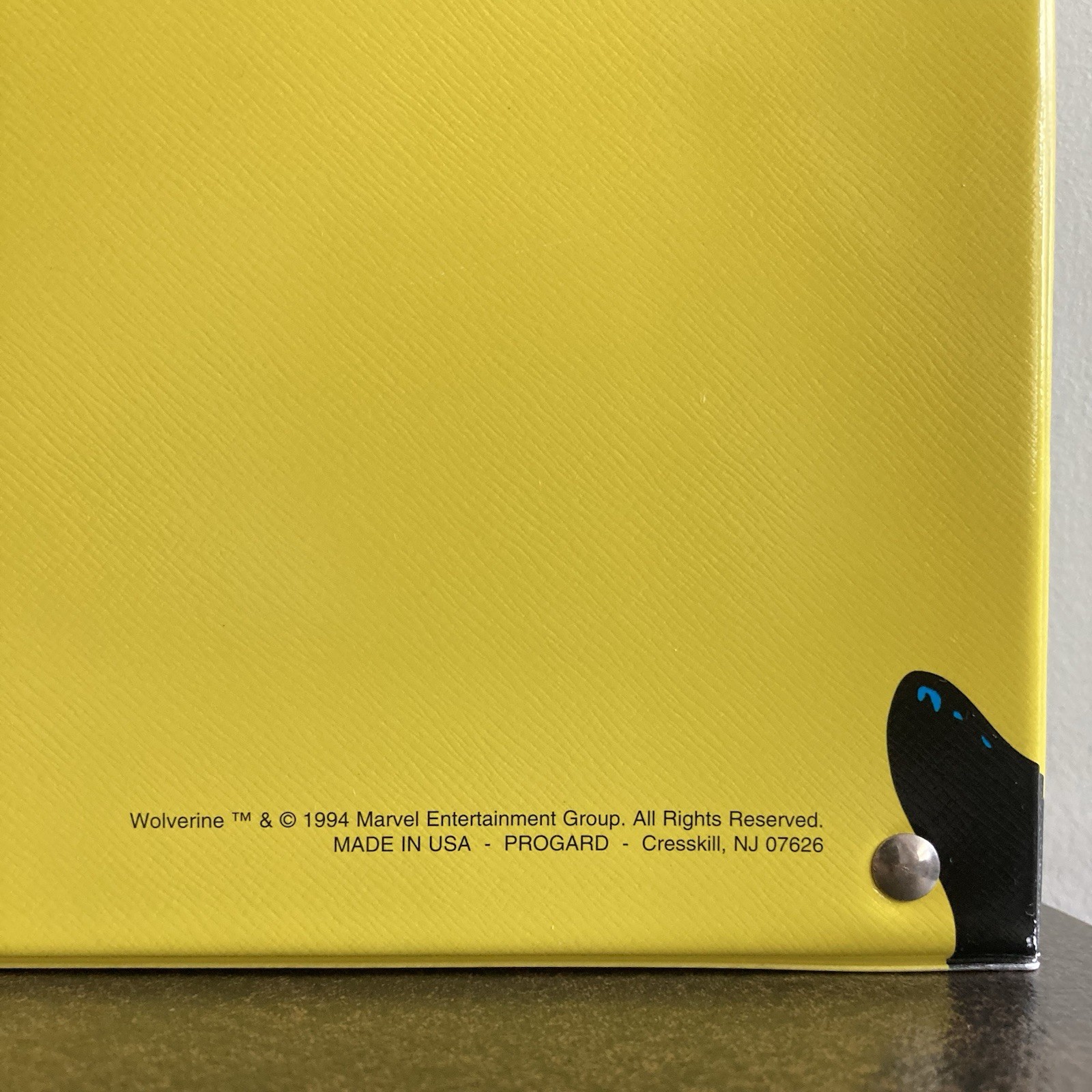 WOLVERINE MARVEL COMICS 1994 3 RING BINDER VTG 90S X-MEN COLLECTOR'S CARDS ALBUM