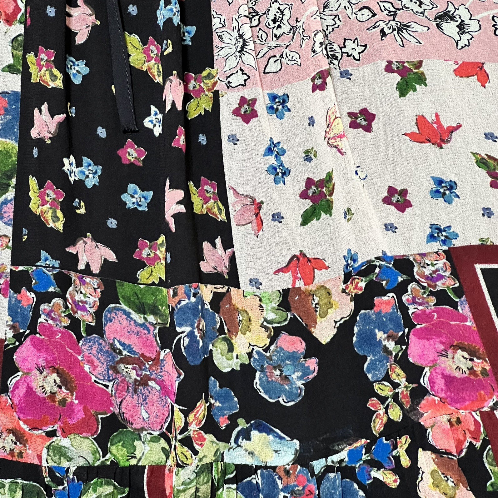 Johnny Was Cruces Patchwork Boho Cottagecore Flor… - image 3