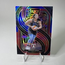 2025 Panini Select WNBA Brionna Jones /399 Red Blue Prizm Premier Atlanta Dream