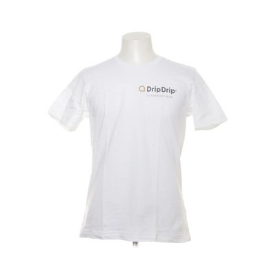 Drip Drop, T-shirt, Größe: M, Weiß, Baumwolle, Print, Unisex (Erwachsene) #XtU