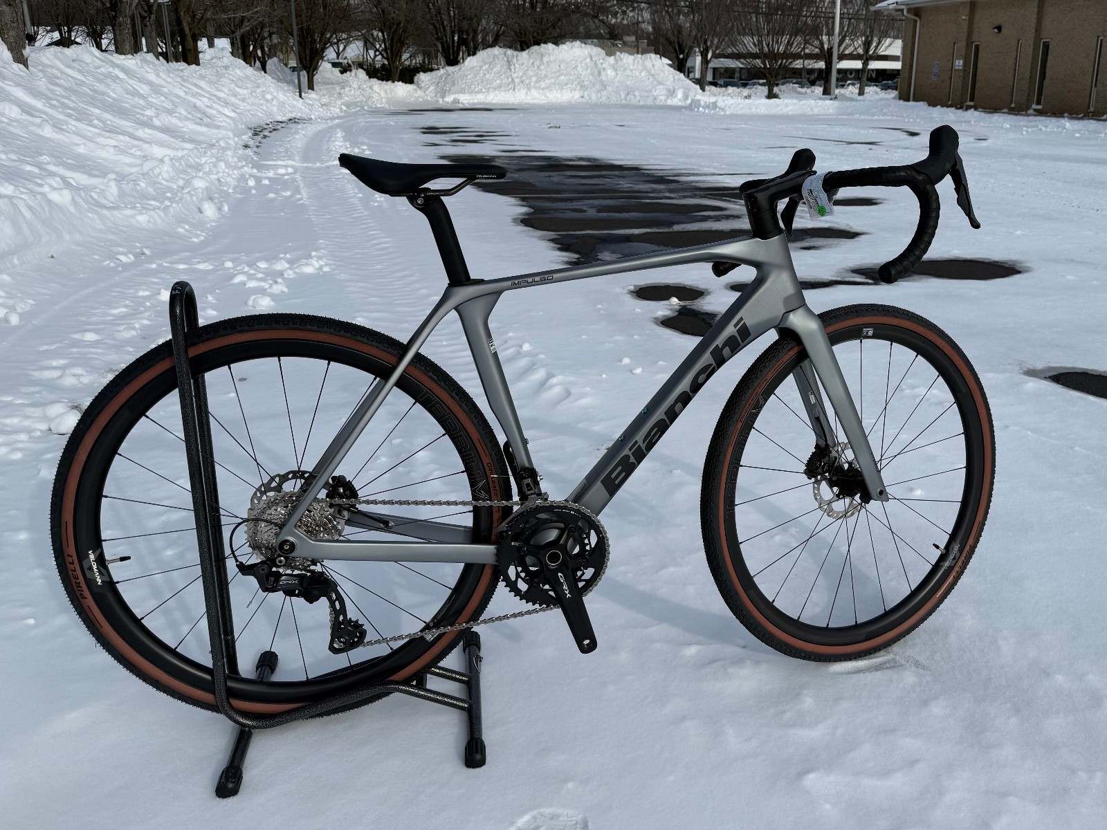 Bianchi Impulso Pro Gravel Bike Matte Graphite Medium