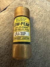 Lot of 3 Bussmann LPJ-3SP Dual Element Time Delay