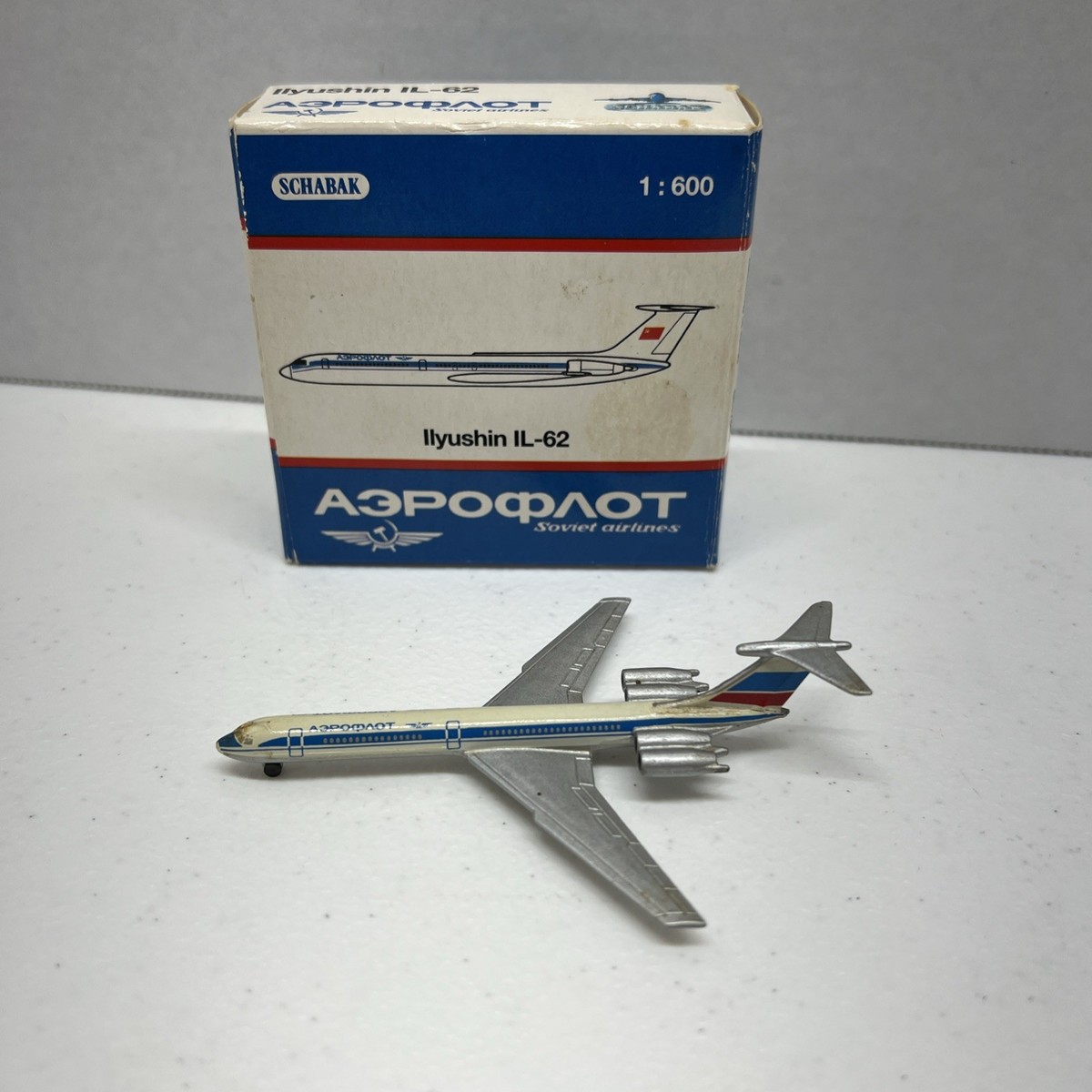 schabak1/600キューバ航空IL－62 SHABAK ILUSHIN IL-62 AEROFLOT' 1:600 | eBay