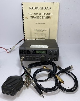 Custom Realistic HTX-100 I.F. Radio Transceiver Mobile Ham Radio BNC Connectors