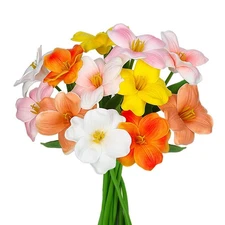 12pcs 16" Fully Bloomed Tulip Artificial Flowers Bouquet Fake Faux Flowers fo...