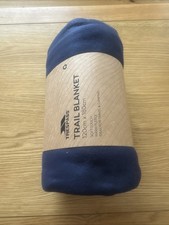 Trespass Snuggles Soft Warm 120cm X 180cm  Sleeping  Blanket - Navy Blue