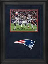 New England Patriots Deluxe 8" x 10" Horizontal Photograph Frame with Team Logo