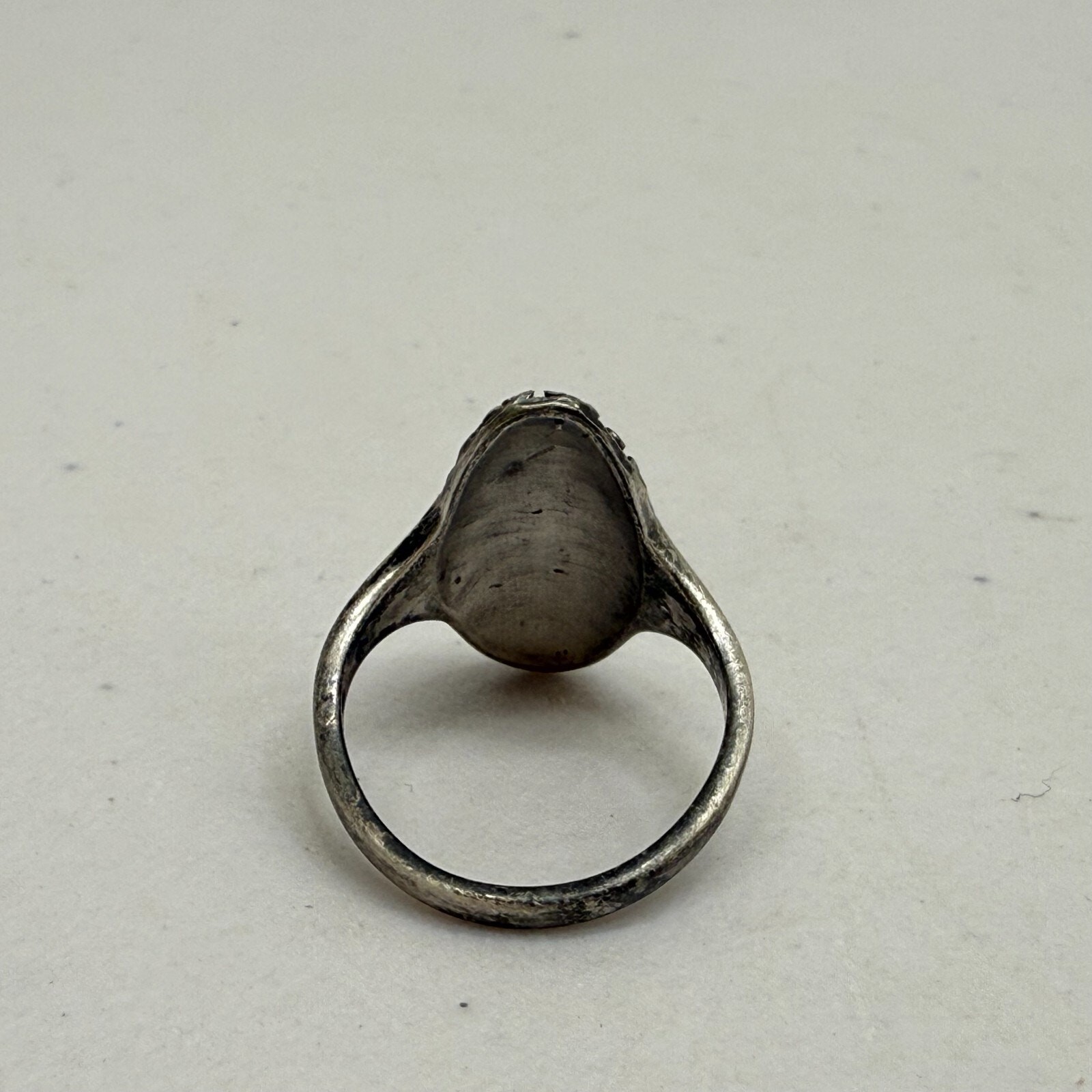Vintage Ring Solid 925 Sterling Silver Ornate Des… - image 7