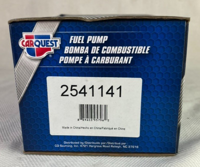 2541141 Carquest Mechanical Fuel Pump fits; Dodge Chrysler Plymouth 1973-1979