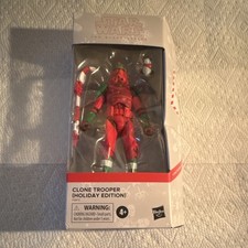 Hasbro Star Wars The Black Series Clone Trooper Holiday Edition Action Figure