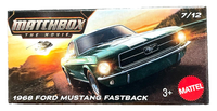 Matchbox 1968 Ford Mustang Fastback 7/12 Power Grabs 2026 1:64 Modellauto Muscle