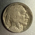 1915-S Key Date Buffalo Nickel. Full Horn Details. Holo-restored Coin (A)
