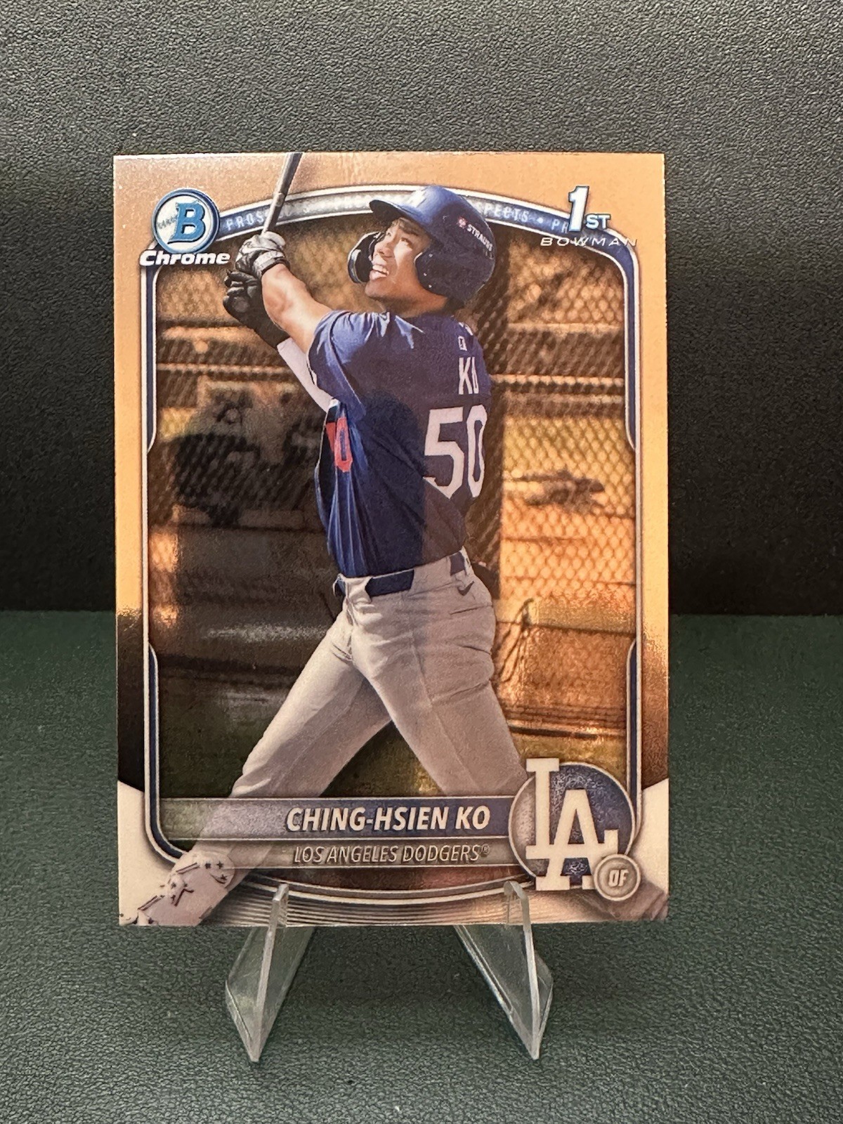 2025 Bowman Chrome - Prospects Ching-Hsien Ko, Ching-Hsien Ko #BCP-224 (RC)