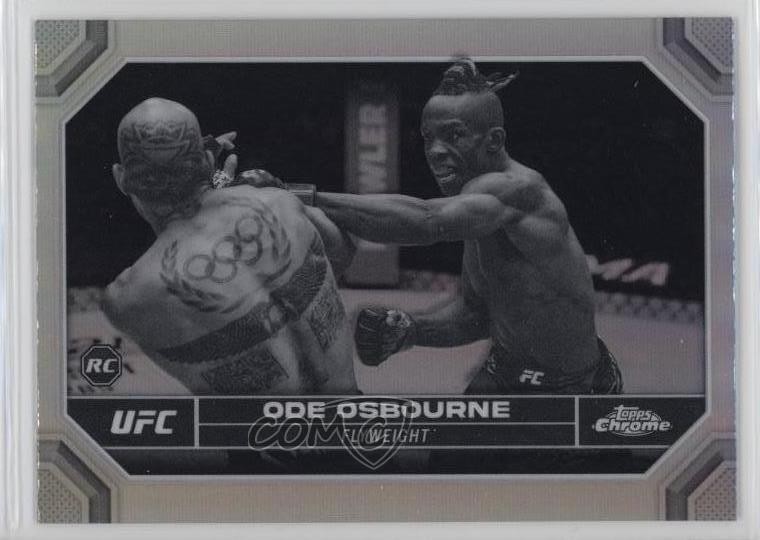 2024 Topps Chrome UFC Negative Refractor Ode Osbourne #133 0y59