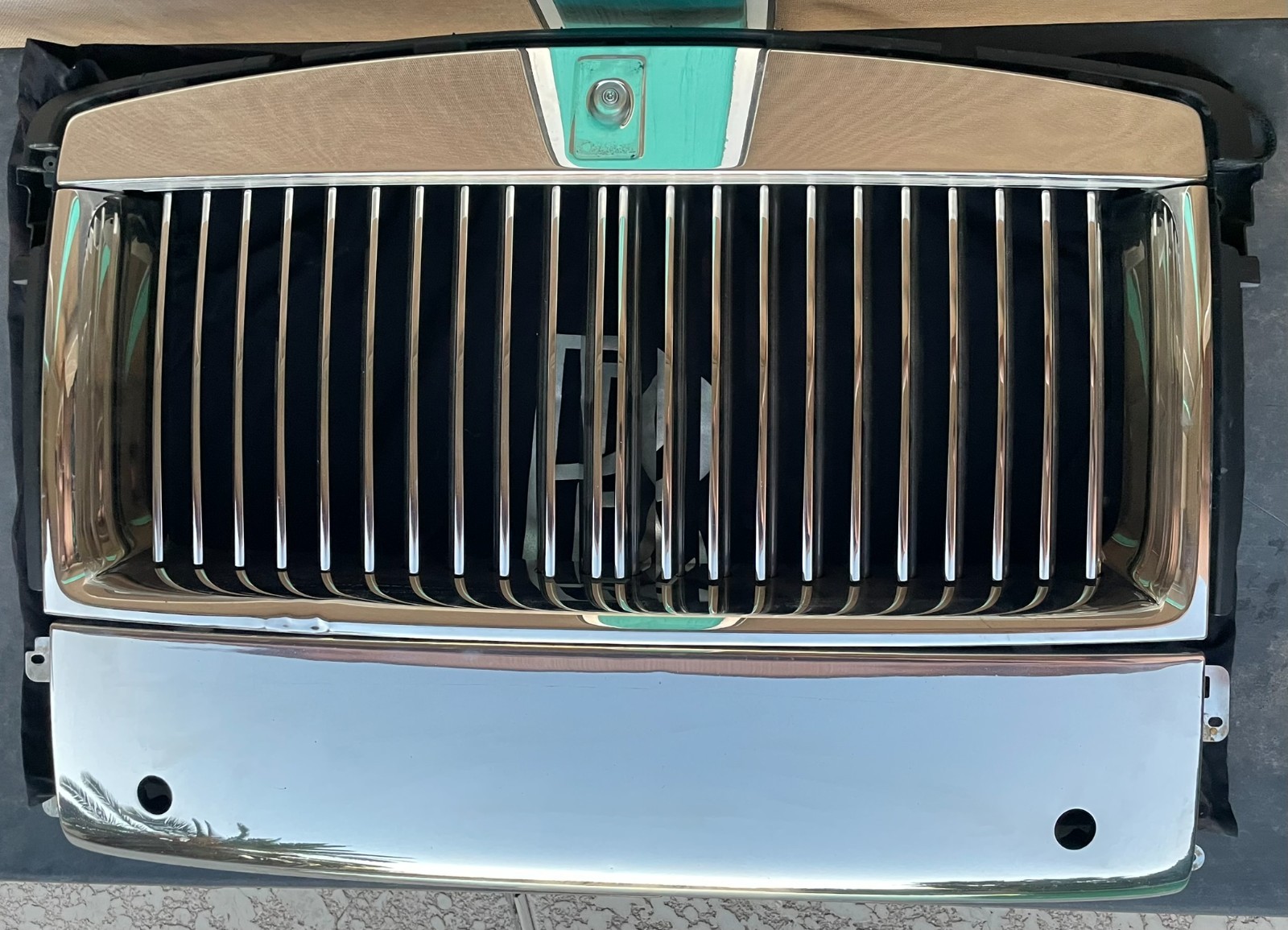 Rolls-Royce Ghost 2015-2018 Bumper grille Chrome