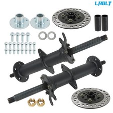 LABLT Go Kart Golf Cart ATV 40" Rear Axle Kits For 5" wheels W/3 Stud Hub