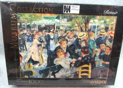 Clementoni Museum Collection DANCE AT LE MOULIN Renoir 1000 Pc Jigsaw Puzzle NEW