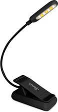 Flexible Rechargeable LED Book Light With 3 Light Modes Easy Clip Reading Lamp
