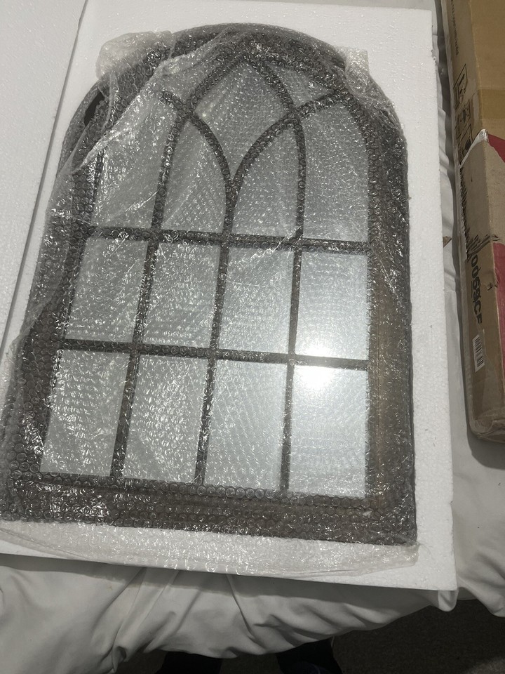 Window Style 76cm Mirror Living Room Decoration Hallway Home Panel Wall