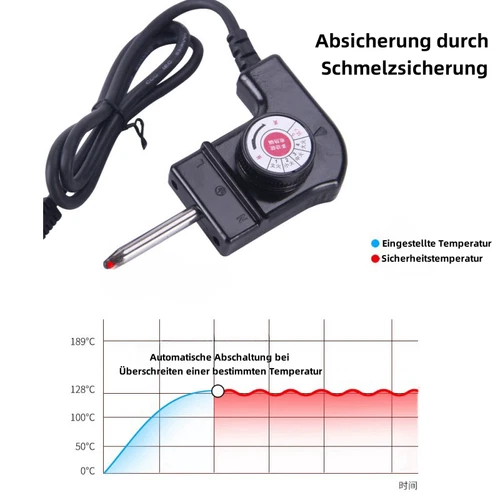 1500w 2 IN1 Elektrogrill Grillpfanne Hot Pot BBQ Multifunktions Portable Cooker - Bild 4 von 10