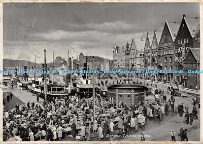 D020804 Bergen. Tyskebryggen. Enerett Mittet. Nr. S. 204. 1933