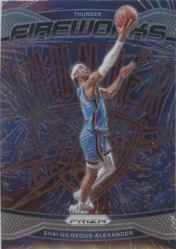 2021-22 Panini Prizm Choice Red Prizm /88 Shai Gilgeous-Alexander