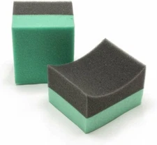 12-Pack Jumbo Tire Dressing Applicator - Crescent by Hi-Tech Industries