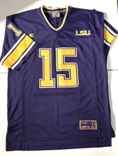 College Equipment LSU Tigers Jersey Number 15 Size L