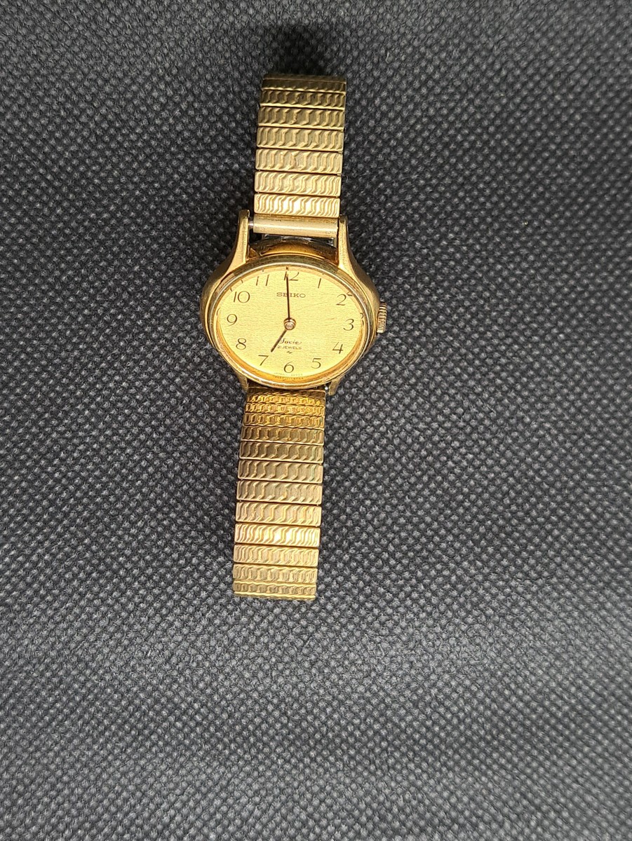SEIKO VINTAGE クォーツ 金 ゴールド スモセコ 腕時計 レディース s-l1200.jpg