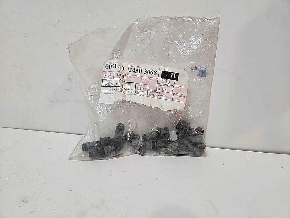GM Mount Bracket Bolts Pack of 10 24503068 - Image 2 of 2