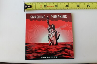 Smashing Pumpkins Zeitgeist Statue Liberty OBEY Shepard Fairey