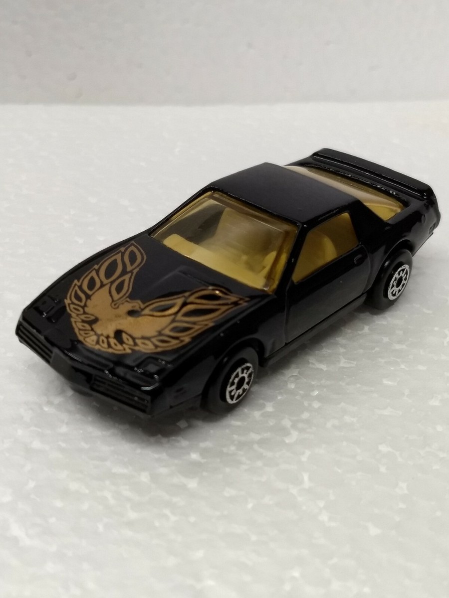 RARE MAISTO 1/64 PONTIAC FIREBIRD TRANS AM Black / Tan