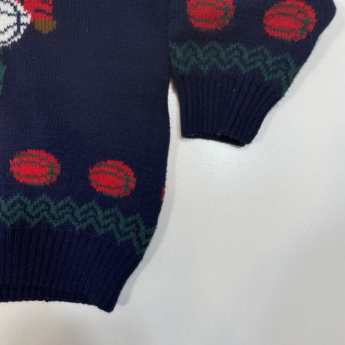Vintage Polar Acrylic Pullover Sweater Toddler Kids Size 2T Made In Israel Blue - Picture 5 of 11