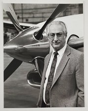 1980s Bedford MA Hanscom Field Fredkin Raytheon Flight Test Vintage Press Photo