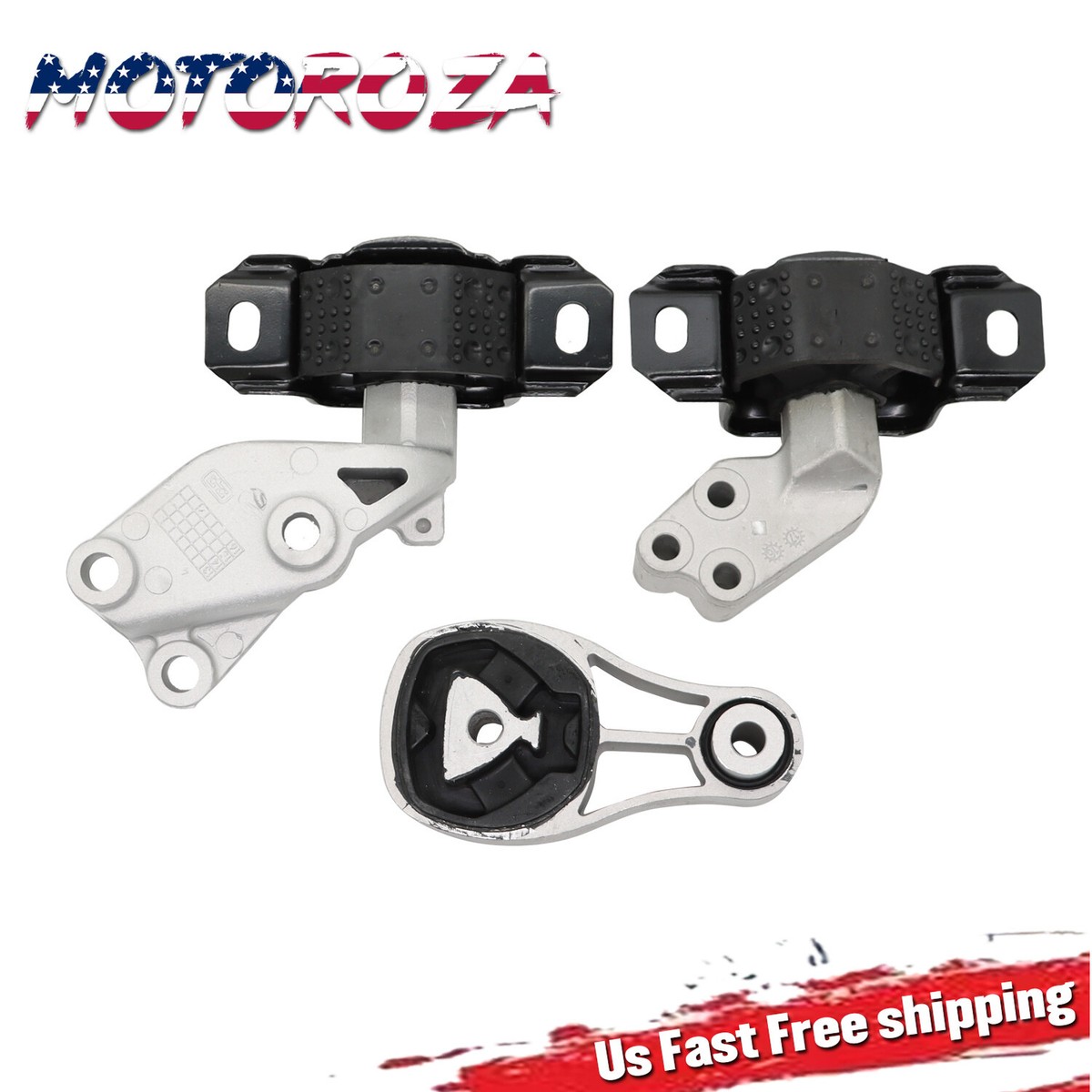 ブッシュスマート４５１ 3Pcs For Smart Fortwo 451 2008-2015 Engine Motor & Transmission
